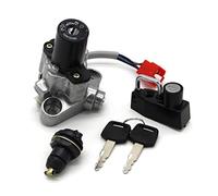 Yurefax Motorcycle Ignition Key Switch Fuel Seat Lock Kit For XVS650AX VS650AT XVS1100 XVS1100A V-Star Midnight Custom Motorcycle Ignition Switch