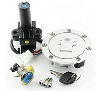 Yurefax Motorcycle Ignition Lock Fuel Tank Cap Kit For Seven Fifty CB750 RC42 CB1300 35010-MW3-611 35010-MW3-610 Key Switch Parts Motorcycle Ignition Switch