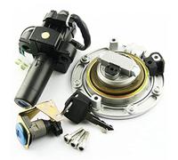 Yurefax Motorcycle Ignition Lock Fuel Tank Cap Kit For Seven Fifty CB750 RC42 CB1300 35010-MW3-611 35010-MW3-610 Key Switch Parts Motorcycle Ignition Switch