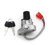 Yurefax Motorcycle Ignition Switch Key Fits For XVS125 XVS250 XVS400 XVS400C XVS650 XVS650A Midnight V-Star Classic 4TR-82021-00 Motorcycle Ignition Switch
