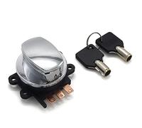 Yurefax Motorcycle Ignition Switch Key, for Harley-Davidson, FLSTF FLSTFB FLSTFI SHRINE FLSTFSE FLSTFSE2 CVO FAT BOY FLSTI FLSTN 71450-04 Motorcycle Ignition Switch