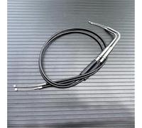 Yurefax Motorcycle Lengthened Throttle Cable, for Harley, Sportster Iron XL 883 1200 Dyna Softail Fat Boy Heritage Road King Motorcycle Clutch Cable(Black 90cm)