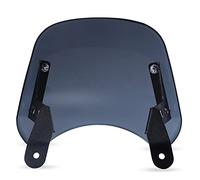 Yurefax Motorcycle Smoke Front Headlight Windshield Wind Upper Deflector Windscreen Protector Fairing,for Leoncino 250 Motorcycle Windshield