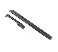 Yurefax Navigation Panel Frame, for Golf, 6 MK6 2010 2011 2012 2013 Car Carbon Fiber Interior Center Console Dashboard Panel Strip Cover Trim Car Molding Strip Dashboard Trim Strip
