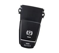 Yurefax Parking Actuator Parking Brake P Button Switch Assembly H Button Replacement, for F10, for F07, for F01, for F02, for F06, for F12, for F25, for F26 Handbrake Switch(BLACK Assembly)