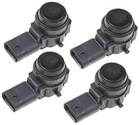 Yurefax Parking Distance Sensor Car Pdc Sensor 4Pcs Parking, for Vw, for Tiguan, for 5Na Bj. 2016-2018 3Q0919275B
