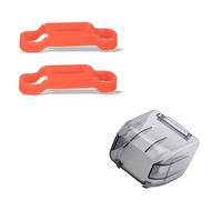 Yurefax Propeller Stabilizer Holder Drone Blade Fixed Props Transport Protector Buckle Soft Cover Mount, for DJI, for Mavic, for MINI, for Mavic, for MINI, 2 Drone Propeller(Red and Lens Cover)