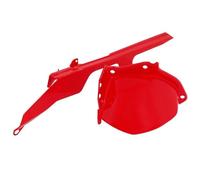 Yurefax Rear Back Tire Hugger Fender Mudguard Chain Guard Cover Protector Kit, for, for YAMAHA, YZFR1 YZF R1 RN22 2009 2010 2011 2012 2013 2014 Motorcycle Mudguard(Red)