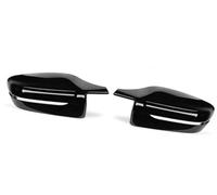 Yurefax Rearview Mirror Cover Cap, for, 3 5 6 7 8 Series Side Wing G20 G21 G28 G30 G38 GT 6GT G32 G11 G12 G15 G16 320d 330e 330i 340i Mirror Cover(BLACK RHD-Bright black)