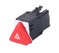 Yurefax Red Hazard Warning Flash Switch Button, for VW, for Jetta, for Golf, GTI MK5 2004-2009 Rabbit 1KD953509 1K0953509A 18G953509 Hazard Switch Button