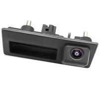 Yurefax Reverse Camera, for A3, for A4, for A6 Hd Ahd 1080P Vehicle Backup Trunk Handle Rear View Backup Camera(BLACK AHD720P CVBS720P)