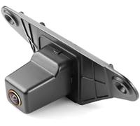 Yurefax Reverse Camera, for Land Cruiser, for Prado 2010-2012 Trunk Reserved Hole Hd AHD1080P 1000Tvl Vehicle Plate Backup Asia Rear View Backup Camera(BLACK AHD 1080P Camera)