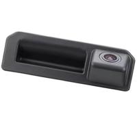 Yurefax Reverse Camera, for Mqb Pq, for A3, for A5, for Q5, for A7 B8 Dynamic Trajectory Canbus Trunk Handle Rear View Backup Camera(BLACK MQB Camera A)