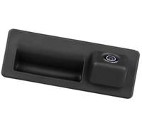 Yurefax Reverse Camera, for Mqb Pq, for A3, for A5, for Q5, for A7 B8 Dynamic Trajectory Canbus Trunk Handle Rear View Backup Camera(BLACK PQ Camera C)