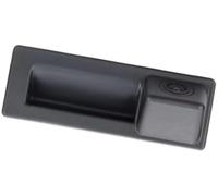 Yurefax Reverse Camera, for Mqb Pq, for A3, for A5, for Q5, for A7 B8 Dynamic Trajectory Canbus Trunk Handle Rear View Backup Camera(BLACK MQBCamera B)