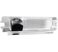 Yurefax Reverse Camera, for Sandero, for Dacia, for Stepway, for Logan 1/2 Guide Line Dynamic Trajectory Ahd Car Rear View Rear View Backup Camera(BLACK AHD1080P CVBS)