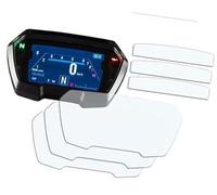 Yurefax Screen Protector, for DIAVEL 1260 1260S S 2019 2020 2021 2022 Motorcycle Scratch Cluster Motorcycle Dashboard Film(BLACK 2 set)