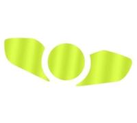 Yurefax Screen Protector, for KYMCO, Xciting S400 S 400i 400 I Motorcycle Instrument Cap Film Headlight Tail Light Motorcycle Dashboard Film(Fluorescent yellow)