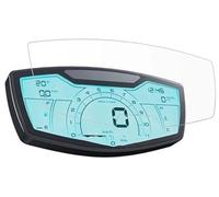 Yurefax Screen Protector, for Piaggio, Medley 125 Accessories Motorcycle Anti-scratch Medley125 2020-2023 Dashboard HD Protective Film Motorcycle Dashboard Film(BLACK 2 SET)