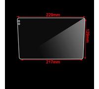 Yurefax Soft TPU Nano-coated Screen Protective Film NO Tempered Glass, for 9 10.1 Inch Radio Stereo DVD GPS Car Indash 2 DIN Navigation Touchscreen Car Gps Guard(9 inch)