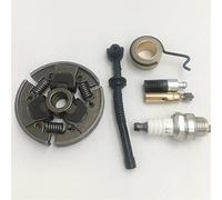 Yurefax Spark Plug Clutch Assy Oil Pump Hose Filter Worm Gear Kit, for, 017 018 MS170 MS180 MS 170 180 Chainsaw Parts 1123 160 2050 Chainsaw Oil Pump