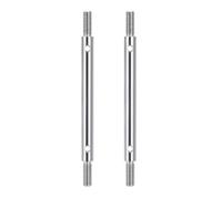 Yurefax Stainless Steel Link Rod Refit Accessories 70mm Length 1:10, for, for Traxxas, for TRX-4 RC Crawler Car Suspension Link(2PCS)
