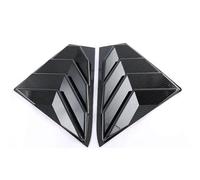 Yurefax Steering Wheel Rear Window Triangle Shutter Cover Trim ABS Accessories, for NISSAN, for Altima, for Teana 2019-2021 Carbon Fiber Look Rear Window Louver(Model D)