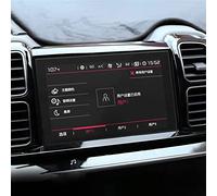 Yurefax Tempered Glass Car Navigation Screen Protector LCD Touch Display Film Protective Sticker, for Citroen, C5 Aircross 2017 2018 2019 Car Sat Nav Screen Protector(Transparent film)