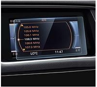 Yurefax Tempered Glass Car Navigation Screen Protector Touch Display Film Protective Interior Accessories, for, A4 B8 A5 8T 2008-2015 Car Sat Nav Screen Protector(7inch 149X87mm)