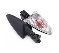 Yurefax Turn Signal Light Fit For Aprilia NA 850 GT Mana SL 750 Shiver GT SMV 750 Dorsoduro Front Rear Indicator Lamp Motorcycle Accessories Motorcycle Turn Signal Indicator(Clear 36mm)