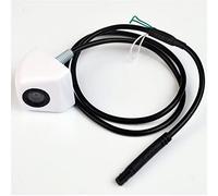 Yurefax Universal Front Parking Camera Car Rear Camera With Reverse Image HD BACK UP Camera Waterproof Night Vision CCD Front Car Camera(White)