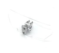 Yurefax Universal Motorcycle Windshield Windscreen Wind Deflector Adjustable Lockable,for Katana 750 GSX750F RF600R RF900R RGV250 Motorcycle Windshield