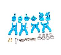 Yurefax Upgrade Suspension Arm & Front/Rear Hub C, for Seat, Parts Kit, for Wltoys, for A959 A979 A959B A979B K929 RC Car Replacements Suspension Arm Link(Blue)