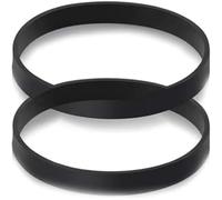 Yurefax Vacuum Belts, 2pcs Rubber Belts, for Hoover, 12675000002729 Belts, for Goblin, for Beldray, Vacuum Cleaner Motor Cleaner Replacement Kit Cleaner Drive Belt