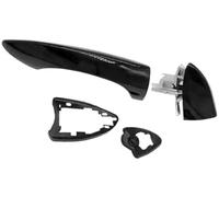 Yurefax Vehicle Exterior Handle Overlay Cover Car Exterior Door Handle, for BMW, for X5 E53 2000-2006 Abs Accessories RHD Handles Right Side Outer(Black RHD Rear Right)