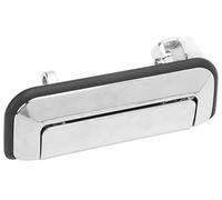 Yurefax Vehicle Exterior Handle Overlay Cover for Aramox Car Exterior Door Handle Snap on Abs Chrome Plated Outside, for L200 L300(Black Left Front Door MB421497 MB144539)