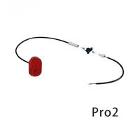 Yurefax Version Rear Mudguard, for Xiaomi, Mi3 Upgraded M365 Pro 2 Electric Scooter Rear Fender/Rear Safty Tail Light Lamp Accessories Skateboard Mudguard(Style 4)
