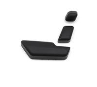 Yurefax W204 C204 X204 GLK204 W212 W207 W166 Car Black Silver Seat Headrest Adjust Control Button Switch Cover, for C GLK E Class Seat Adjustment Switch(Black Right 3PCS)