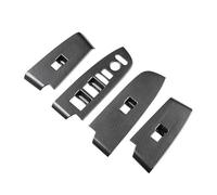 Yurefax Window Glass Lift Button Switch Cover Trim For HRV HR-V, for Vezel, 2021 2022 LHD Car Carbon Fiber Door Armrest Panel Window Control Trim Window Switch Cover