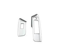 Yurefax Window Glass Lift Button Trim Cover, for Toyota, Sienta 2023+ Car Matte Silver Switch Door Armrest Panel Sticker Window Control Trim Window Switch Cover
