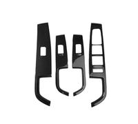 Yurefax Window Lift Switch Button Panel Cover Trim, for Hyundai, Sonata 2015-2019 Interior Door Armrest Decoration Window Control Trim Window Switch Cover