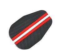 Yurefax Window Wind Deflectors 2PCS Car Rearview Mirror Rain Eyebrow Car Rain Shield Rain Shield Reversing Mirror Rain Shield Sun Visors Side Mirror Rain Shield(BLACK Striped Black)