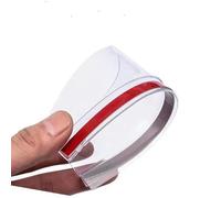 Yurefax Window Wind Deflectors 2PCS Car Rearview Mirror Rain Eyebrow Car Rain Shield Rain Shield Reversing Mirror Rain Shield Sun Visors Side Mirror Rain Shield(BLACK Transparent)