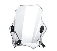 Yurefax Windshield Motorcycle Universal, for BMW, G310R R1150R R1200R F800S F800ST F650GS CB500X NC700X NC750X Bicycle Electric Scooter Motorcycle Windshield(Transparent)