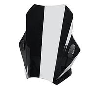 Yurefax Windshield Motorcycle Universal, for BMW, G310R R1150R R1200R F800S F800ST F650GS CB500X NC700X NC750X Bicycle Electric Scooter Motorcycle Windshield(Transparent Black)