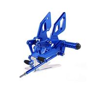 Yurefax YZF-R25 YZF-R3 MT-25 MT-03 Footrest Foot Pegs Adjustable Rearset Rear Set, for YAMAHA, YZF R25 R3 MT25 MT03 2013-2020 2019 2018 17 Motorcycle Foot Peg(Blue)