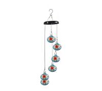 Yurhuit Charming Wind Chimes Bird Feeders for Outdoors Hanging Ant and Bee Proof,Never Leak,Perfect Garden Model 1
