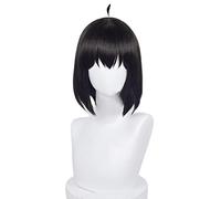 Yuri Briar Cosplay Wigs SPY FAMILY Yuri Briar 33cm Black Synthetic Hair Heat Resistant Cosplay Wigs