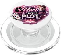 Yuri Is the Plot | Girls’ Love Anime, Sapphic GL PopSockets PopGrip for MagSafe