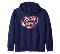 Yuri Is the Plot | Girls’ Love Anime, Sapphic GL Zip Hoodie